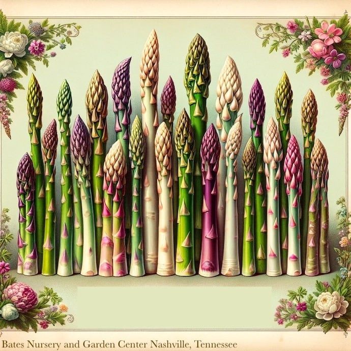 Bulb Asparagus Sweet Purple 1yr  10 Roots/pk