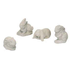 Statuary Small Bunny/Rabbit Assorted 2x2H