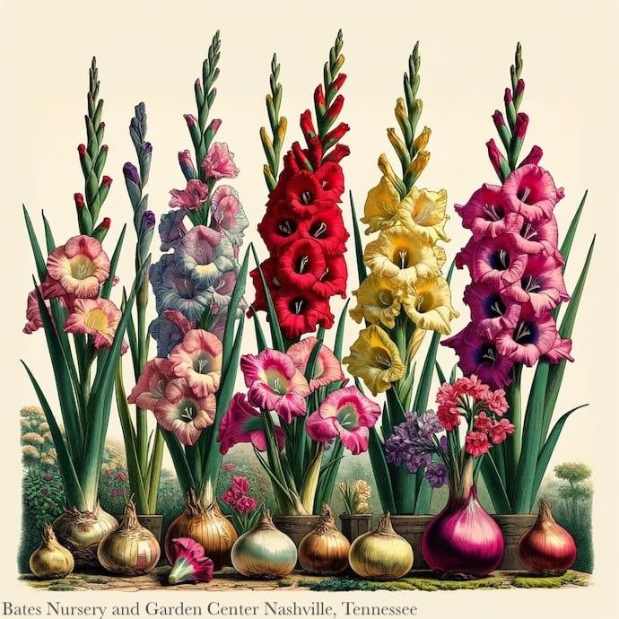 Bulb Gladiolus Pastel Blend 30/pk