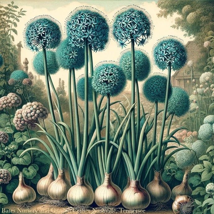 Bulb Allium caeruleum (azureum) /blue 20/Pk