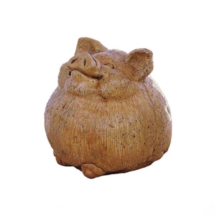 Statuary Large Fat Pig 10hx10wx10d