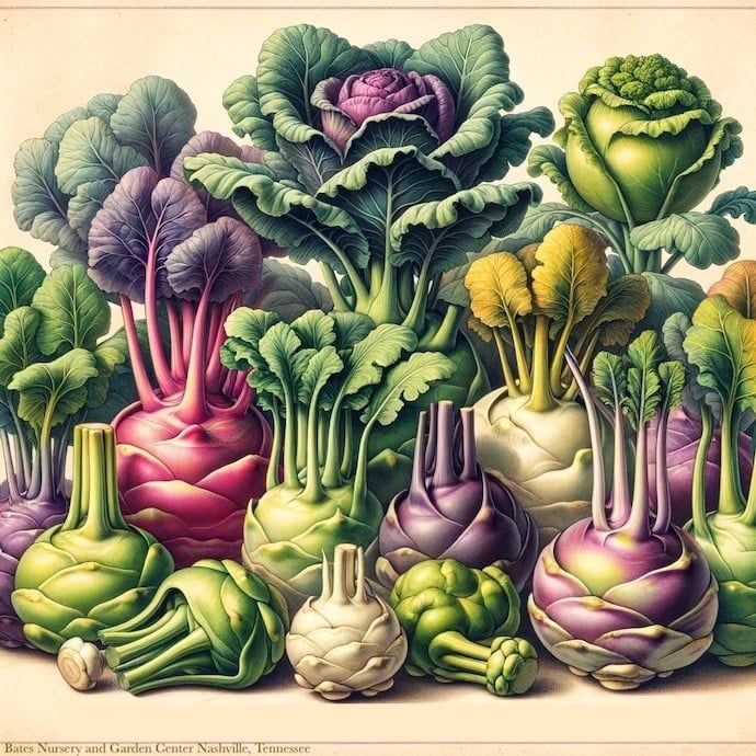 Seed Kohlrabi Early White Vienna