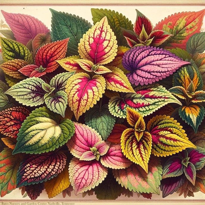 Seed Coleus Rainbow Mix