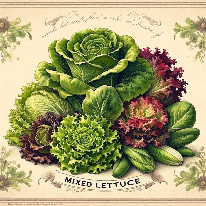 Seed Lettuce Salad Bowl