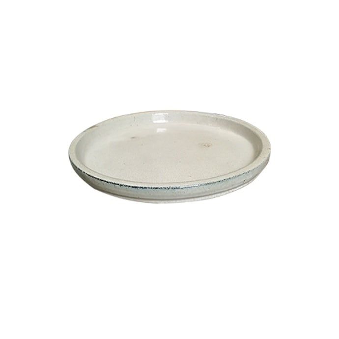 Saucer 11-12&quot; (12+) Glazed Med +  Asst Colors