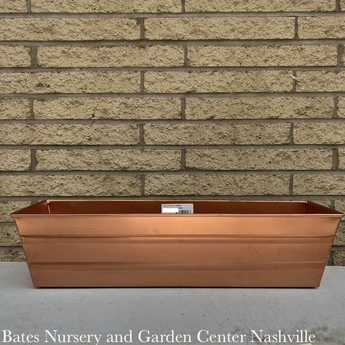 Window Box Copper Plated Sml 22x6x5