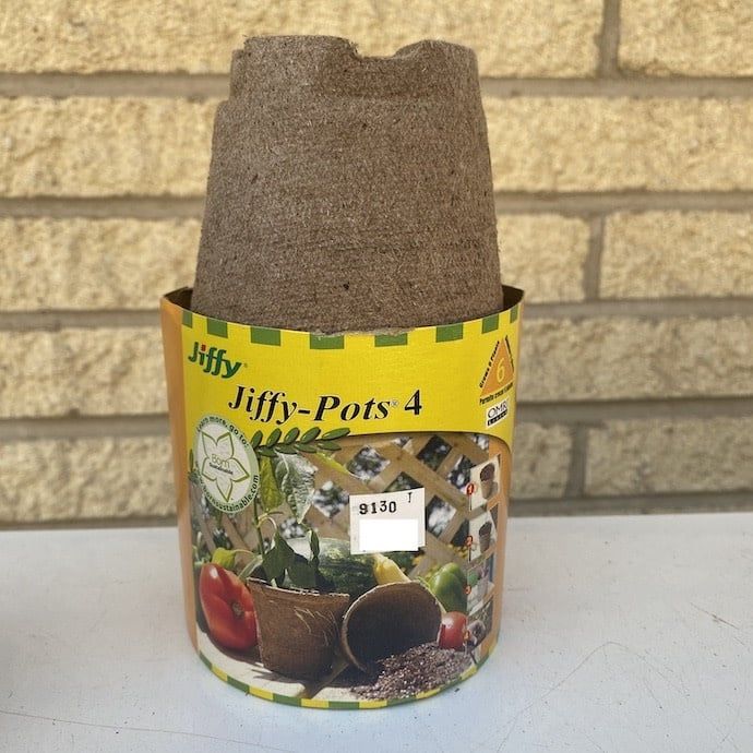 Jiffy 4&quot; Peat Pot 6-Pack