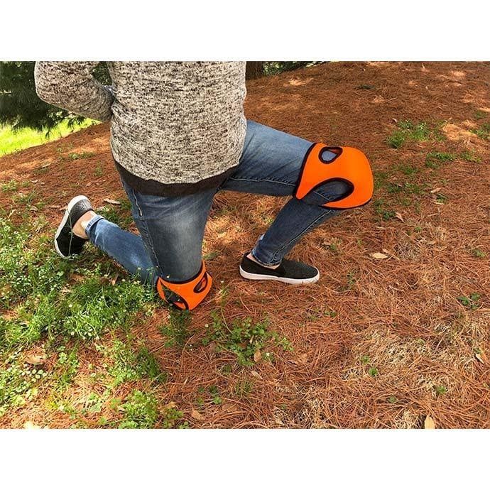 Knee Pads Orange Foam 1pair