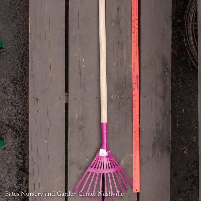 Tool Kids Leaf Rake Wood Handle