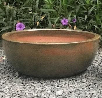 Pot Simple Bowl Lrg 19x8 Asst