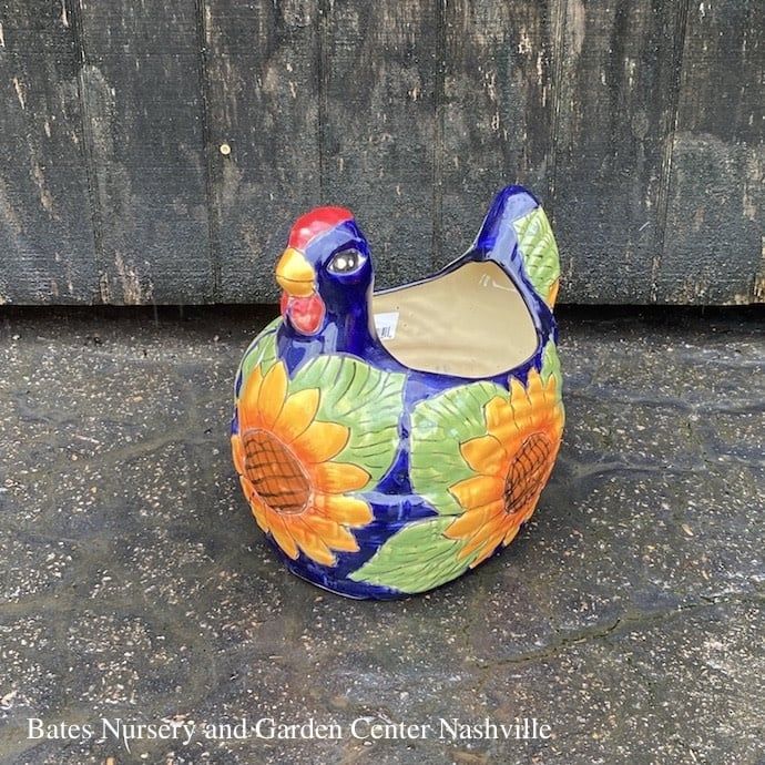 Pot Chicken Lrg 11x12 Talavera