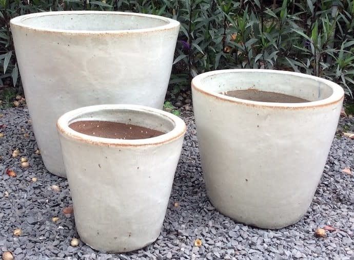 Pot Cologne Rd Taper Planter Sml 10x9 Asst