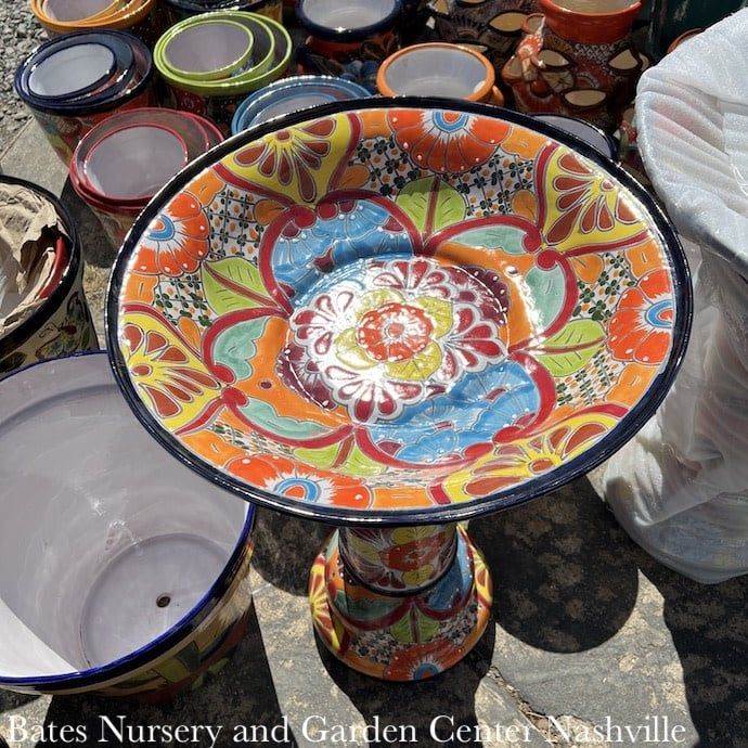 Birdbath 19x28 Talavera