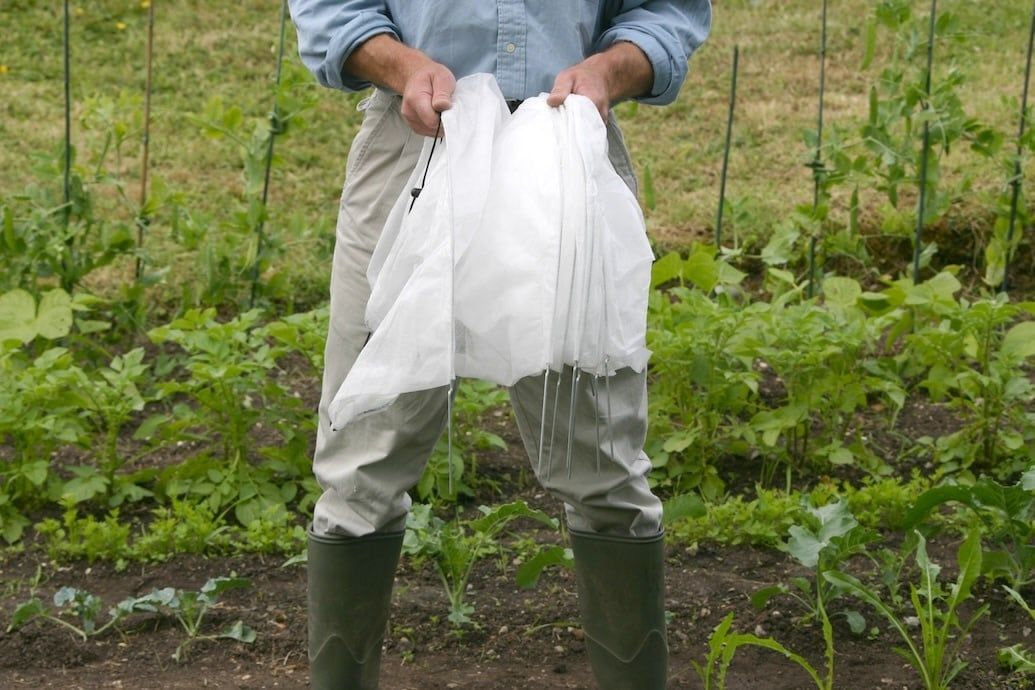 Easy Fleece Tunnel / Row Cover 9.8&#39;Lx18&quot;Wx12&quot;H  Haxnicks