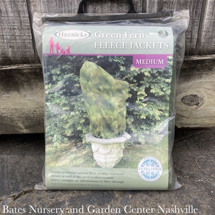 Fleece Jacket / Frost Cover for Shrubs Med 31&quot;w x 39&quot;h 3/pk Haxnicks