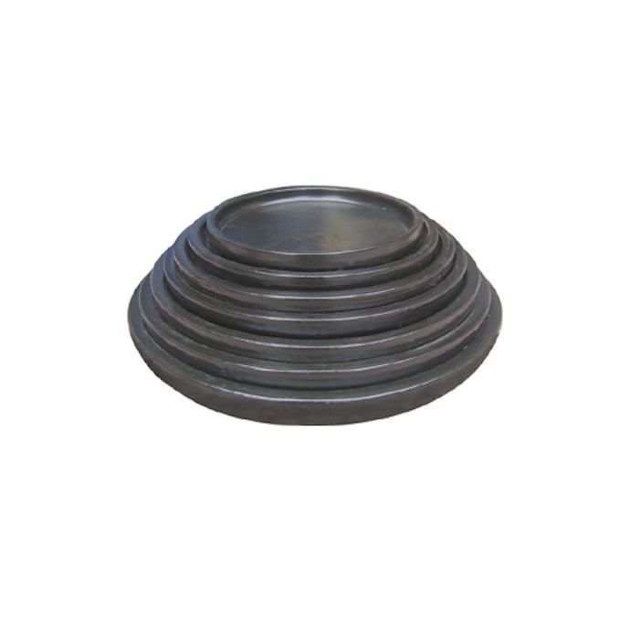 Saucer 11-12&quot; (12+) Glazed Med +  Asst Colors