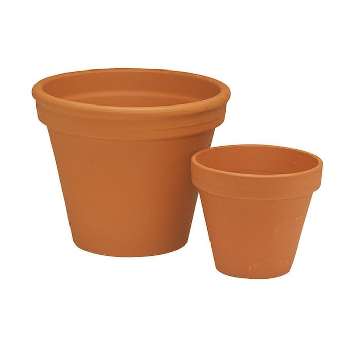 Pot 4&quot; Red Clay Standard / Terracotta