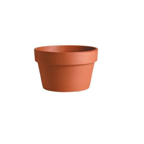 Pot Azalea 6&quot; Short Red Clay Standard  / Terracotta
