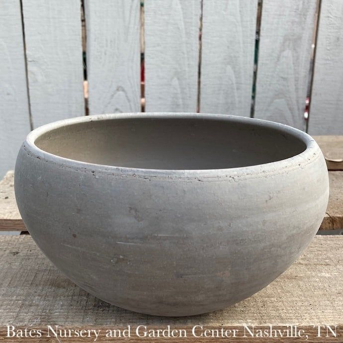 Pot Luna Low Bowl 7.5&quot; Dark Basalt /Terracotta