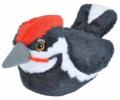 Pileated Woodpecker Audubon Plush Toy