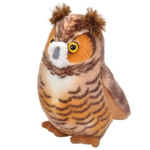 Great Horned Owl Audubon Plush Toy