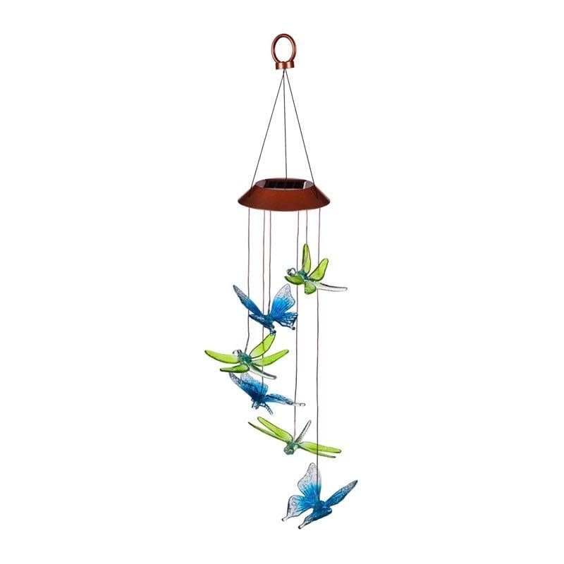 Hanging Mobile Dragonfly/Butterfly Plastic Solar 26&quot;
