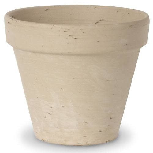 Pot 6&quot; Standard Granite Marble Clay / Terracotta