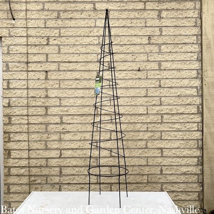 4&#39; Obelisk Spiral  Black Gardman