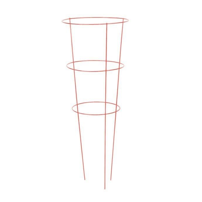Tomato Cage 54&quot; Red 4 Rings/4 Legs Panacea