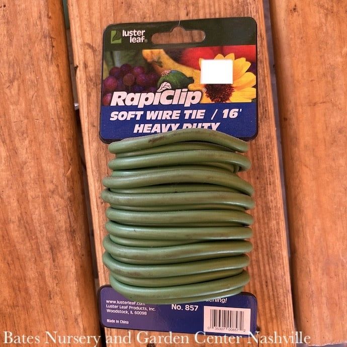 Twist Tie Soft 16&#39; Thick Rapidclip Luster Leaf