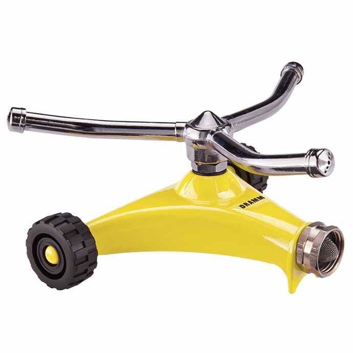 Sprinkler Whirling w/Wheels ColorStorm Dramm Yellow