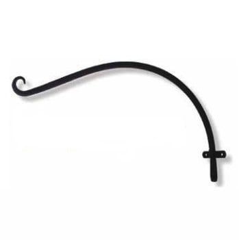 21&quot; Arched Hook/Wall Bracket w/Brace for Hanging Basket