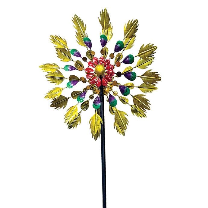 Wind Spinner / Garden Stake Canary 84H