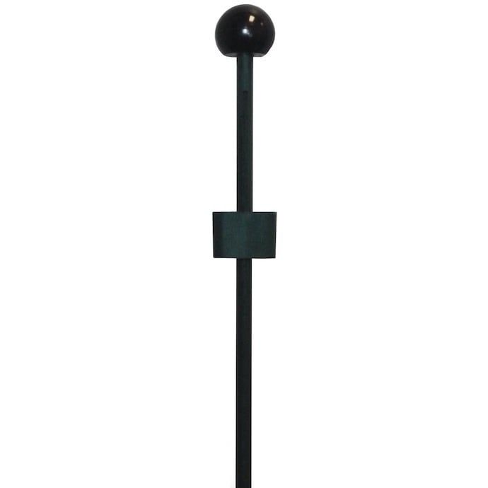 Stake w/ Ball 50&quot; Ht /125cm Peacock