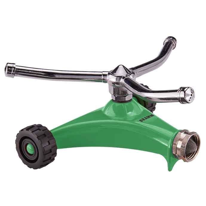 Sprinkler Whirling w/Wheels ColorStorm Dramm Green