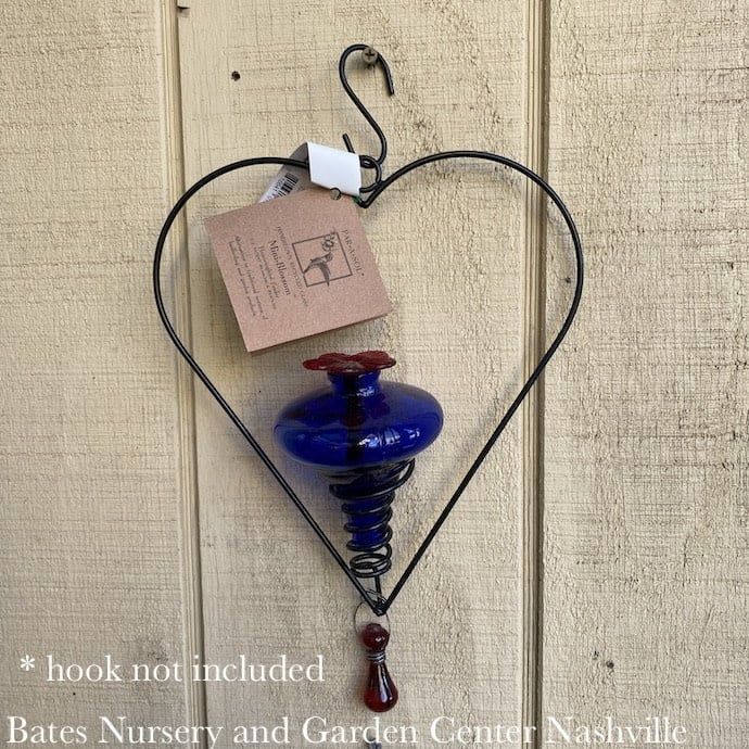 Bird Feeder Hummingbird Feeder Mini Blossom Sweetheart - Asst Glass