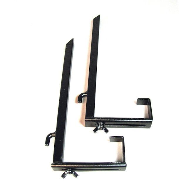 Adjustable Deck Bracket For Wall Trough