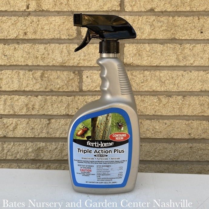 Triple Action Plus (Neem Oil) 32oz RTU Insecticide-Fungicide-Miticide /Fertilome