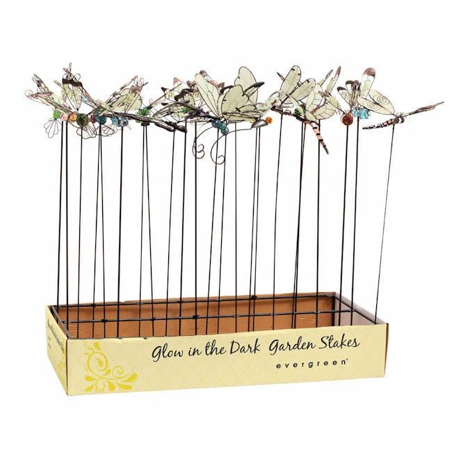 Garden Stake Glow in the Dark Asst