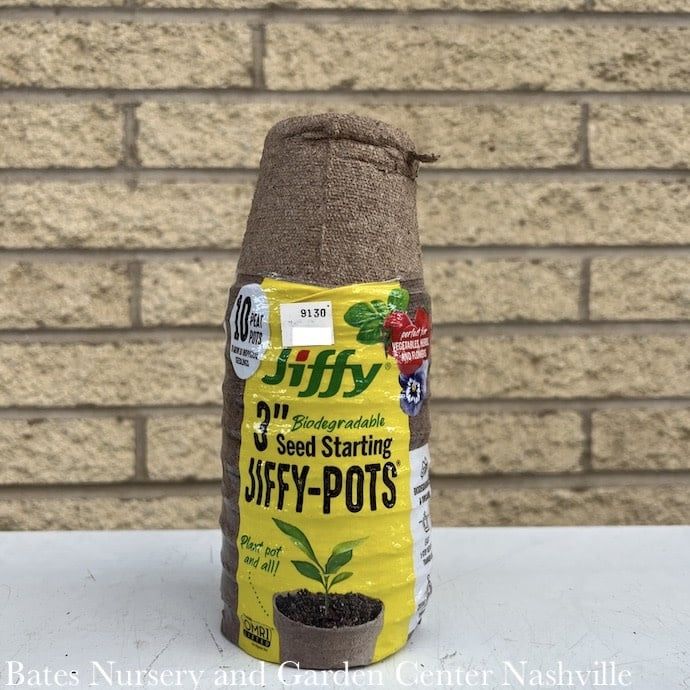 Jiffy 3&quot; Peat Pots 10-pack