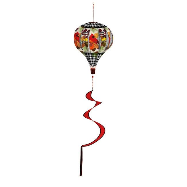 Balloon Spinner Fall Songbirds 15x55 Textile