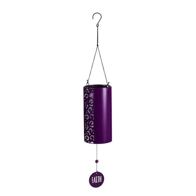Wind Chime Faith Laser Cut Solar 24H