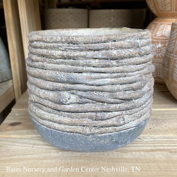 Pot Rush Wrap Design Med 7x6 Cement