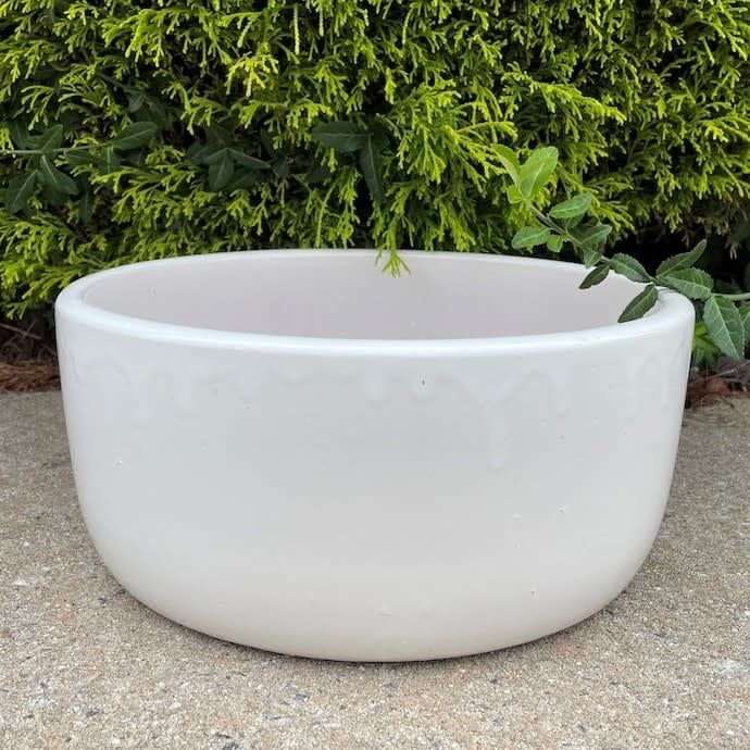 Pot Indie Bowl 12x5.5 White
