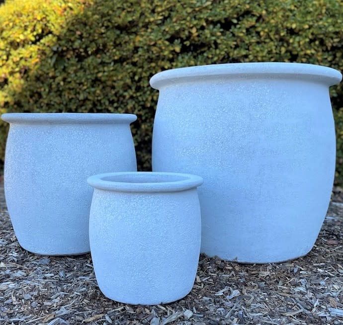 Pot Carson Rounded Planter w/Rim Sml 11x11 Atlantis Asst