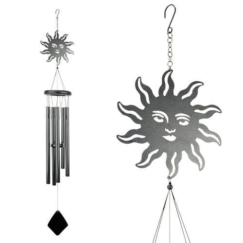 Wind Chime Shadow Sun 40H Metal