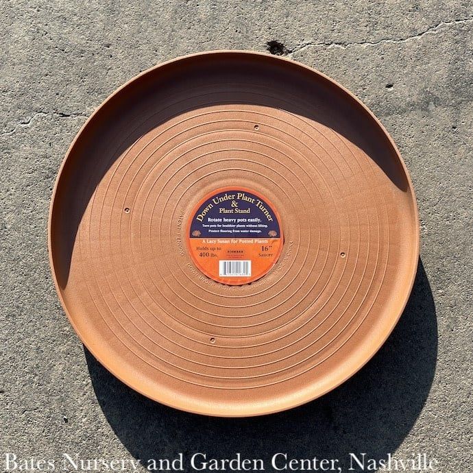 Down Under Plant /Pot Turner Saucer 16" Terracotta Bosmere