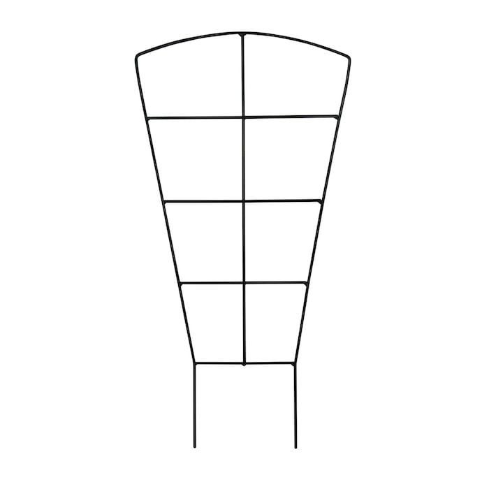 Trellis Grower Fan Mini /Pot Trellis 5.5x12 Black Metal