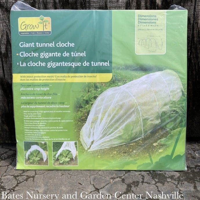 Giant Tunnel Cloche /Row Cover 6&#39;6&quot;&#39; x 2&#39; Gardman