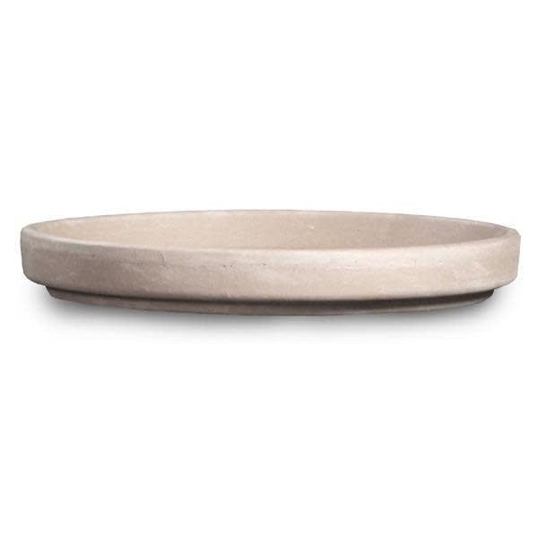 Saucer 7.25" Granite Marble Clay Terracotta